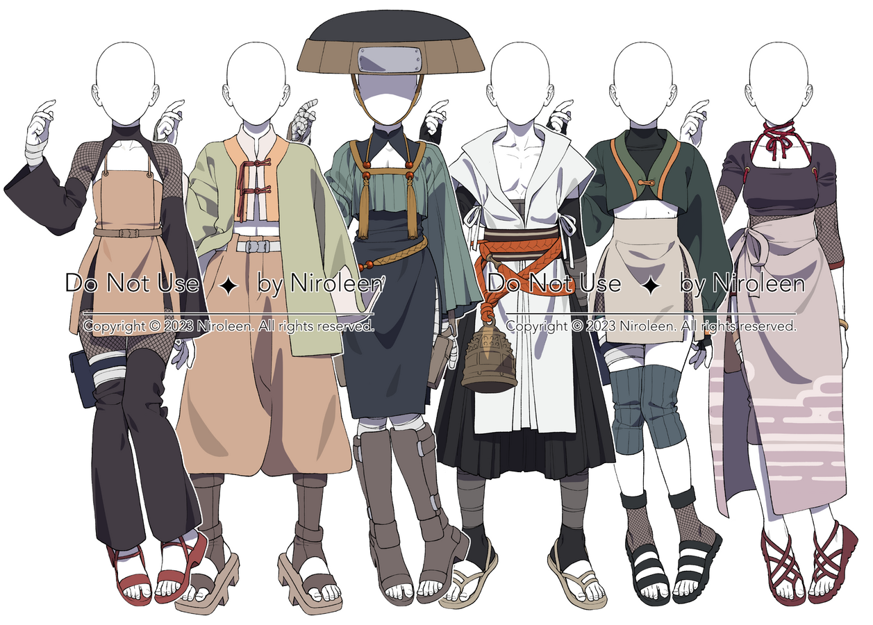 On-Base Naruto Outfits