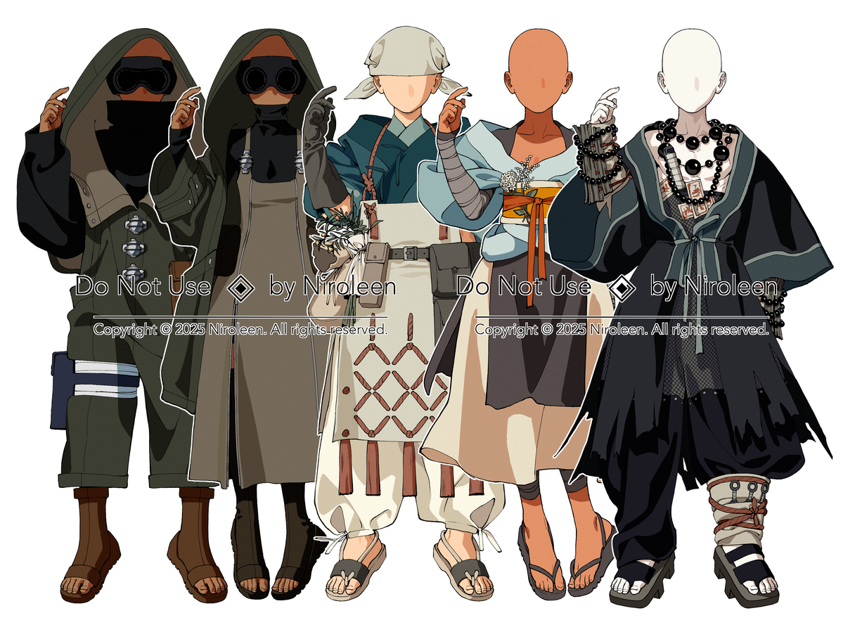 On-Base Naruto Outfits