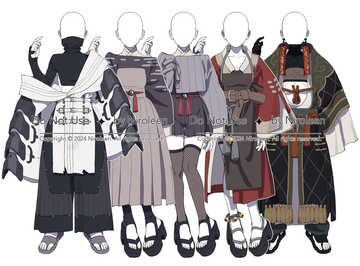 On-Base Naruto Outfits