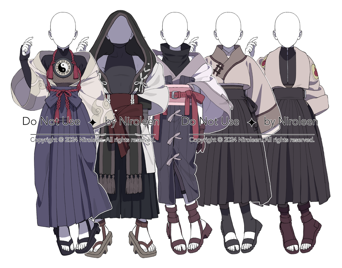 On-Base Naruto Outfits
